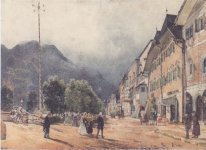 L'Esplanade à Ischl