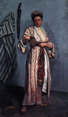 Femme en costume mauresque