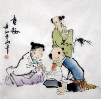 Enfants - Peinture chinoise