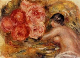 Roses And Study Of Gabrielle 1915