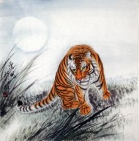 Tiger - Peinture chinoise