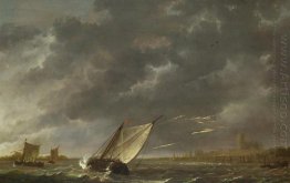 The Maas at Dordrecht in a Storm