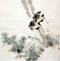 Fish - Chinese Painting