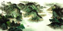 Montaña y agua - la pintura china