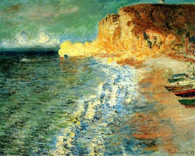 Am Morgen Etretat 1883