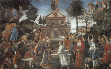 La Tentazione Di Cristo 1482