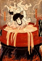 Goemon Ishikawa and his son Goroichi