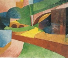 Untitled (Landscape with Bridge)