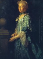 Porträt von Augusta von Sachsen Gotha, Prinzessin von Wales