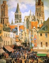 De Oude markt te rouen