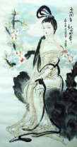 Belle Dame - Peinture chinoise