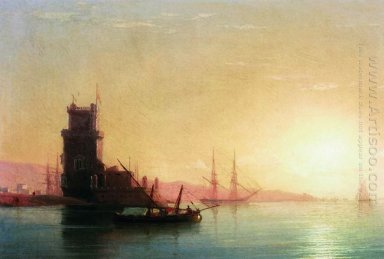 Lissabon Sonnenaufgang 1860