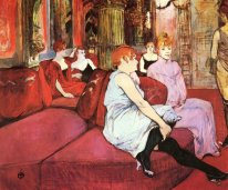 The Salon De La Rue Des Moulins 1894