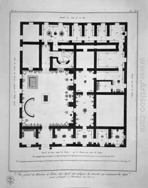 Plan General del Museo de Portici