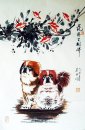 Hond - Chinees schilderij