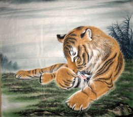 Tiger - Chinese Painting