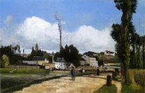 Landschap met factory 1867