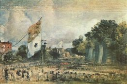 Celebration Of The General Peace Of 1814 In East Bergholt 1814