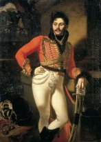 Portrait Of Colonel Evgraf V Davydov 1809