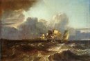 Schiffe Bearing Up For The Anchorage Egremont Sea Stück 1802