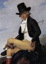 Portrait Of Pierre Seriziat The Artist S Brother In Law 1795