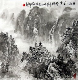 Mountains and water - Chinese Painting