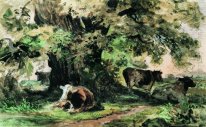 Cows Under The Oak 1863