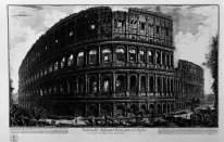 View Of The Flavian Amphitheatre Called The Colosseum