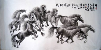 Horse - Peinture chinoise