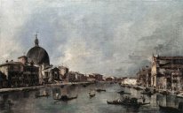 Grand Canal Dengan San Simeone Piccolo Dan Santa Lucia