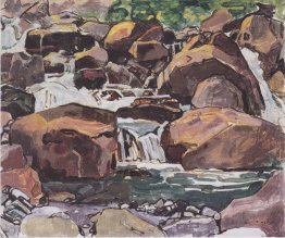 Mountain Stream Near Champéry 1916