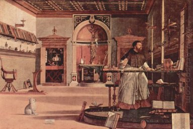 Vision von St Augustine 1507