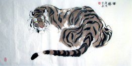 Tiger - la pintura china