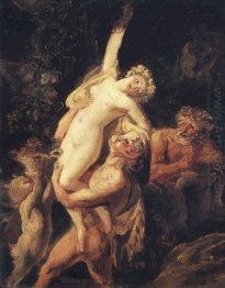 Satyr And Bacchante Bacchanalia