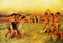 spartanska flickor utmanande pojkar 1860