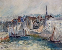 Boats In The Port Of Honfleur 1