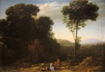 Pastoral Landscape With A Mill 1634