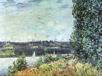 banks of the seine wind blowing 1894