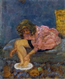 Woman Washing Her Feet 1894