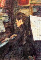 Mademoiselle Dihau At The Piano 1890