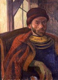 Self-portrait in Breton Costume