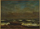 Storm op zee De Curve 1870