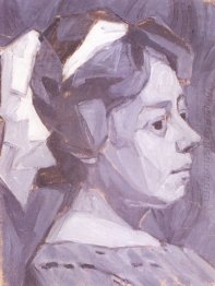 Portrait of wife