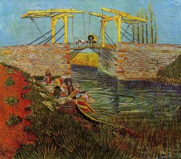 The Langlois Bridge At Arles 1888 1