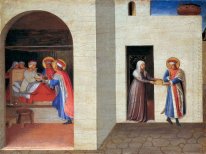 De genezing van Palladia Door Sint Cosmas en Saint Damian 1440