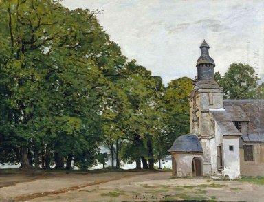 The Chapel Notre Dame De Grace Pada Honfleur