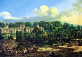 Wilanów Palace Seen From The Entrance 1776