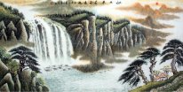 Waterfall - Chinese Painting