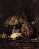 Pheasant Duck And Fruit 1879