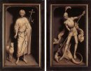 Triptych Of The Family Moreel Ditutup 1484